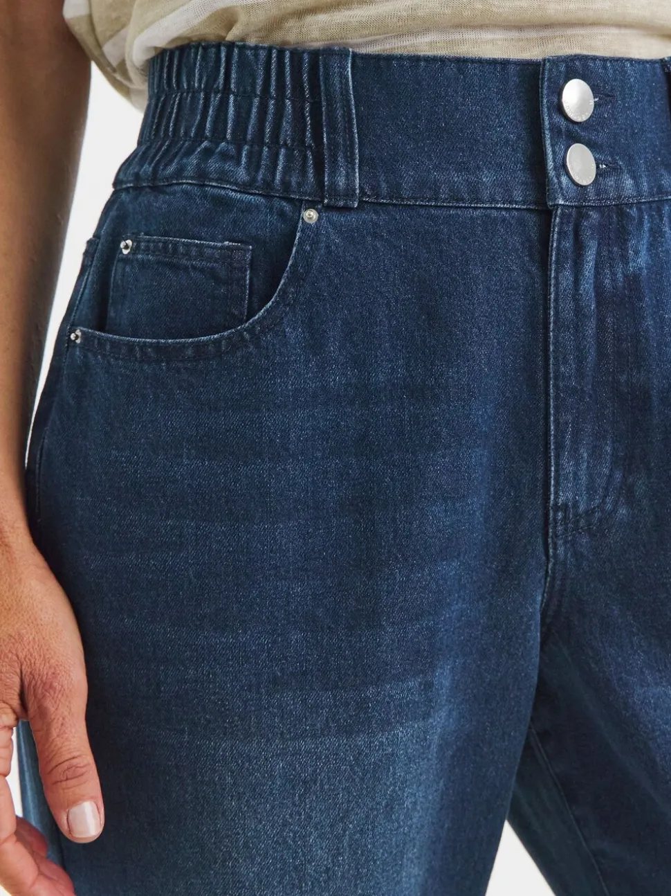 Jean fuselé à taille élastique JD Williams