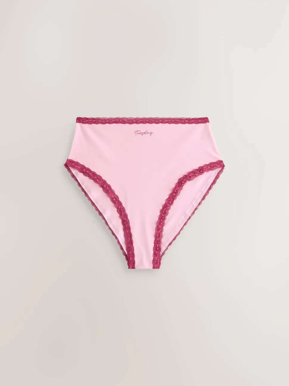 Jours de la semaine - Culotte en coton et dentelle 7 Pack
