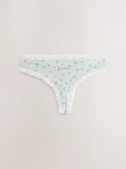 Jours de la semaine - Culotte en coton et dentelle 7 Pack