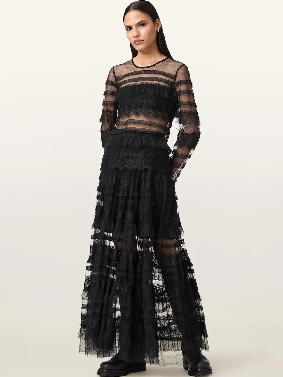 Jupe AllSaints Arlea en tulle