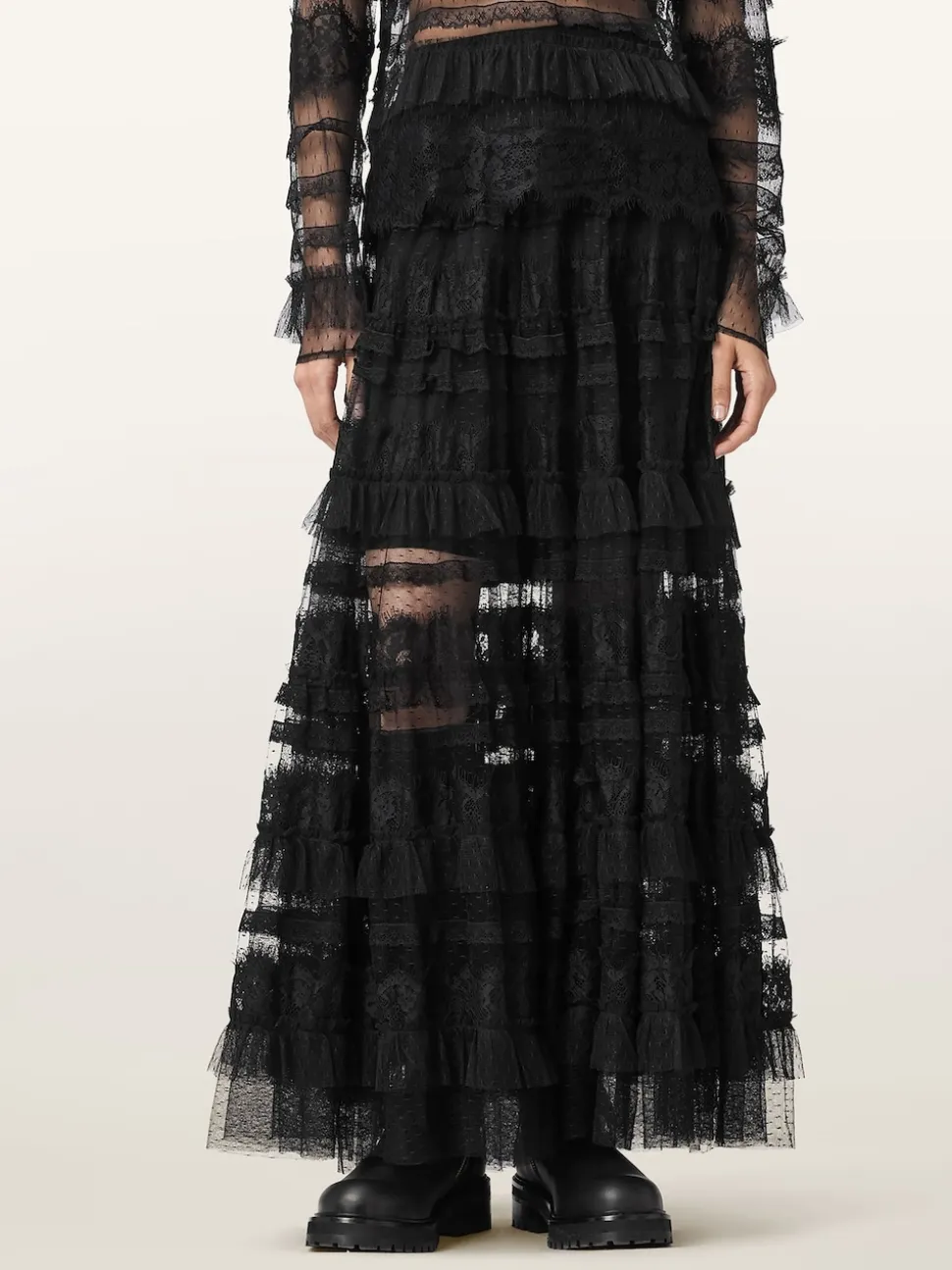 Jupe AllSaints Arlea en tulle