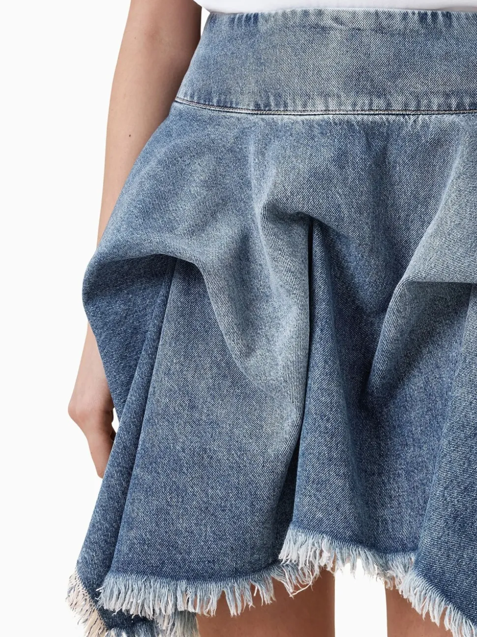 Jupe AllSaints Crissy en Denim 100% coton