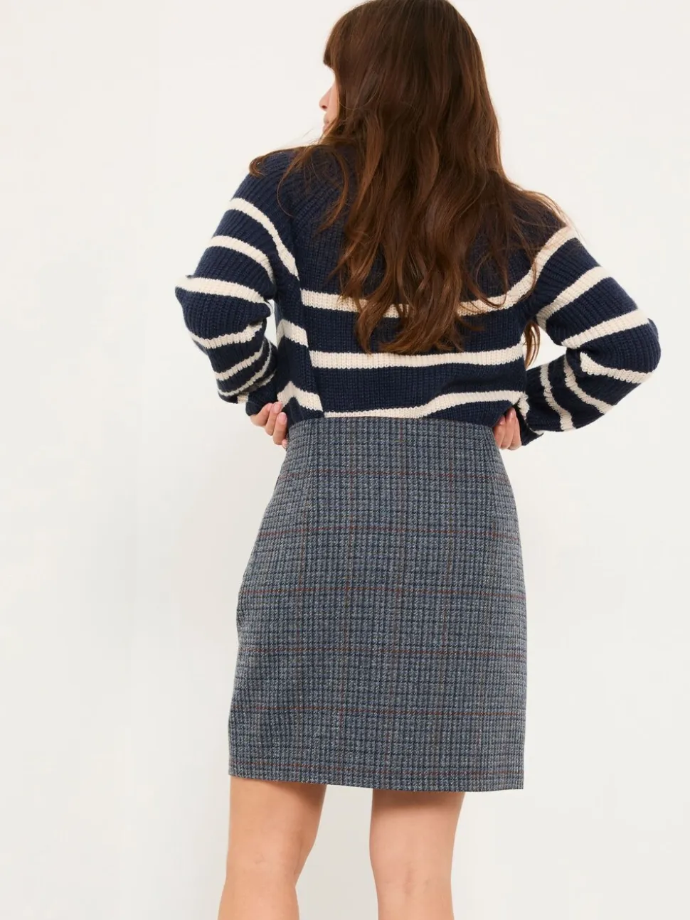 Jupe FatFace en laine tweed