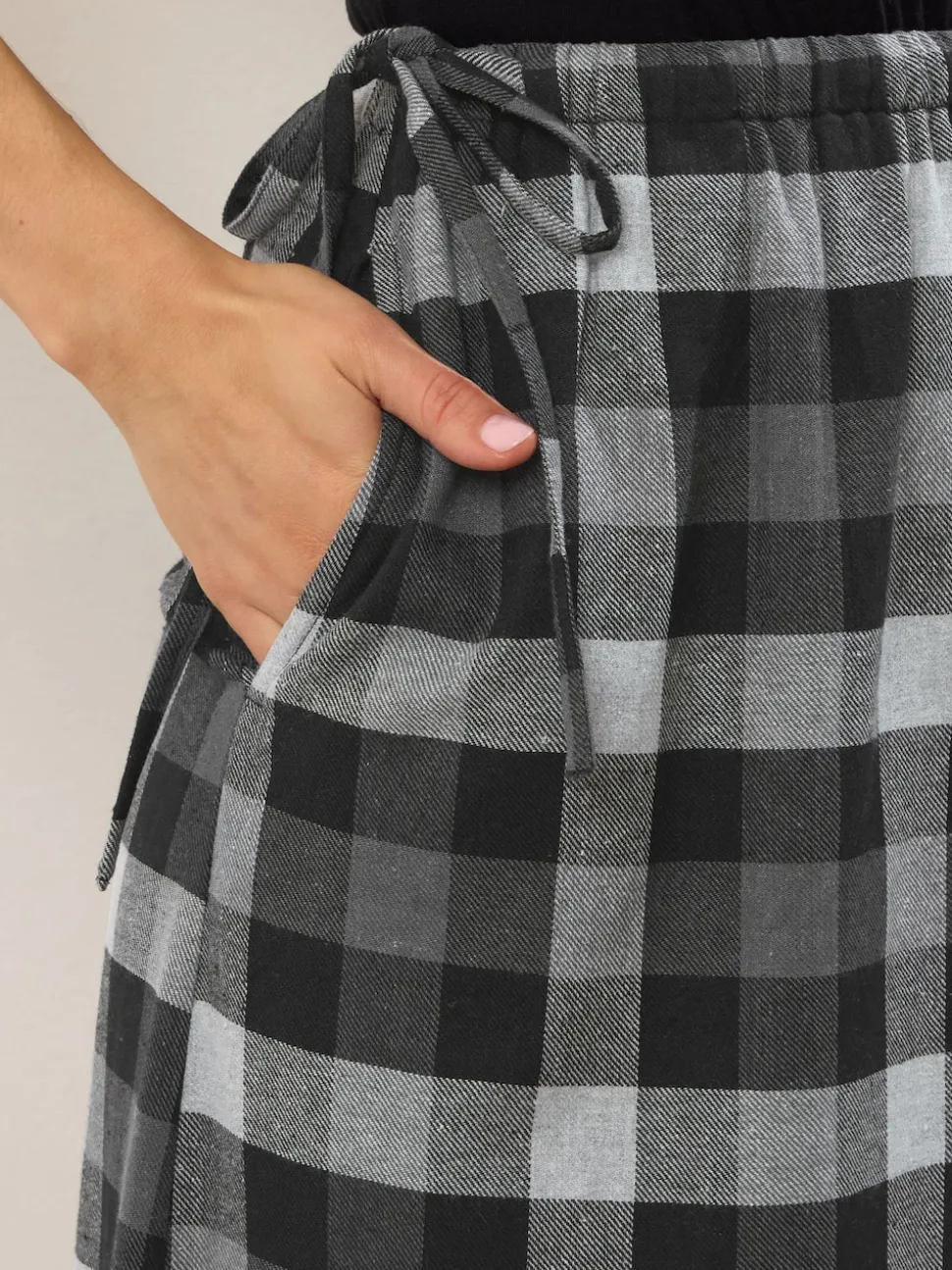 Jupe Long Tall Sally Maxi à Carreaux