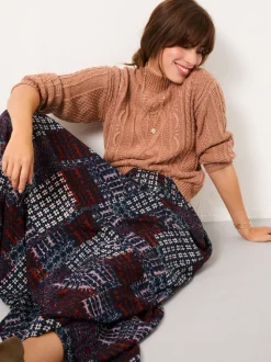 Jupe longue Maxi Couverture FatFace