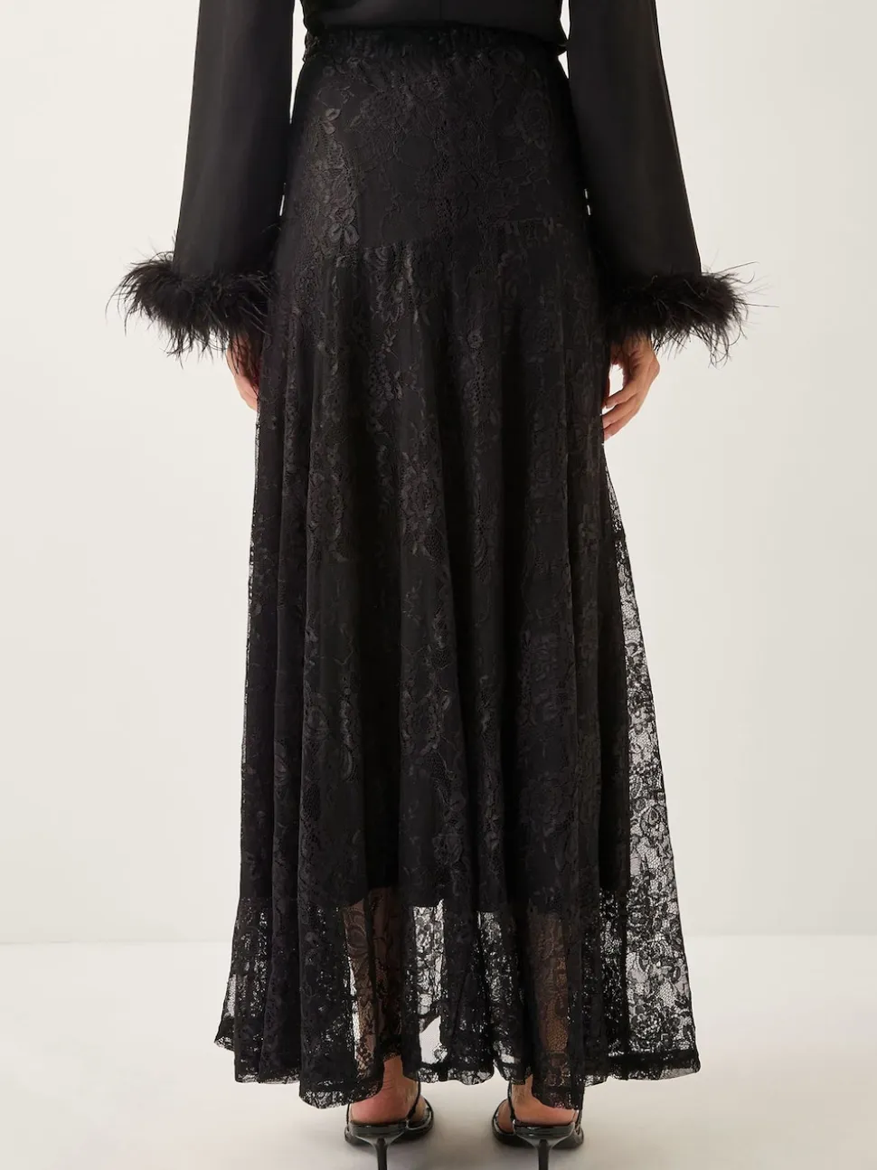 Jupe longue Monsoon Luna en dentelle