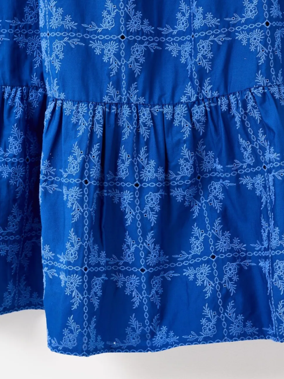 Jupe mi-longue Oliver Bonas Tile à Broderie Imprimé Fleuri