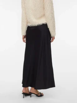 Jupe mi-longue VERO MODA en satin