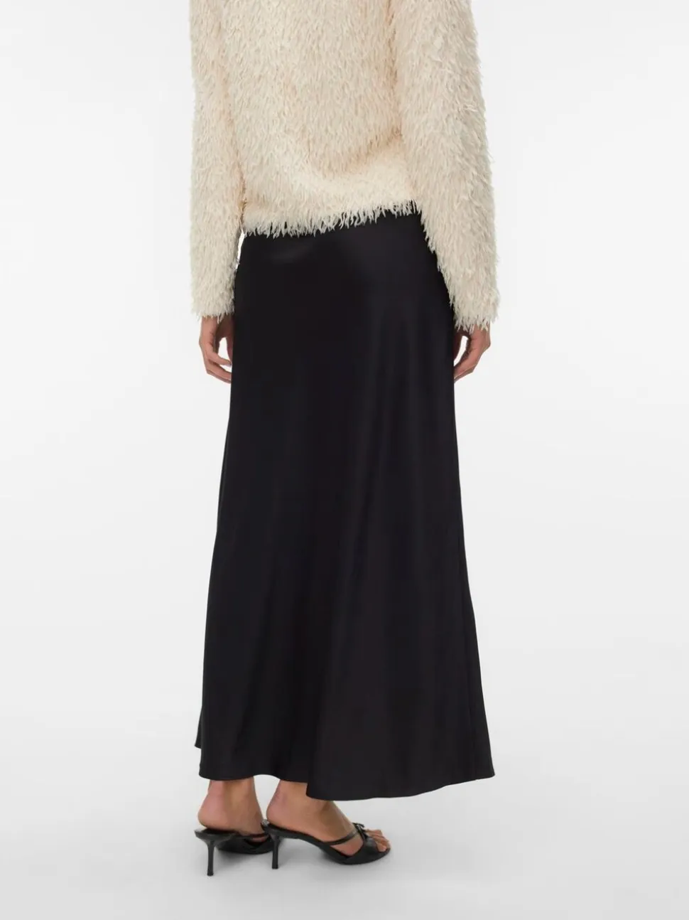 Jupe mi-longue VERO MODA en satin