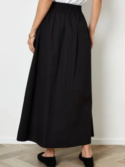 Jupe Threadbare en popeline de coton nouée à la taille avec poches