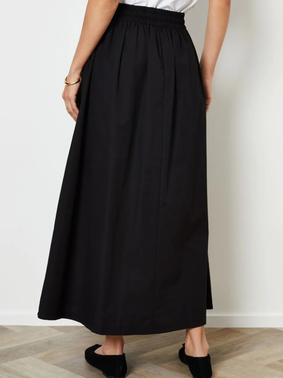 Jupe Threadbare en popeline de coton nouée à la taille avec poches
