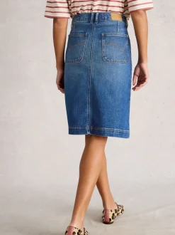 Jupe White Stuff Tia en Denim