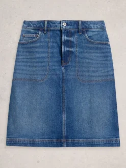 Jupe White Stuff Tia en Denim