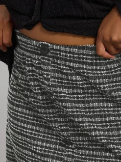 Jupe Yours Curve Boucle A Line à boutons