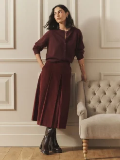 Jupes Laura Ashley Maxi en velours côtelé