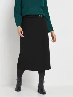 Jupes M&Co détail boucle mi-longues