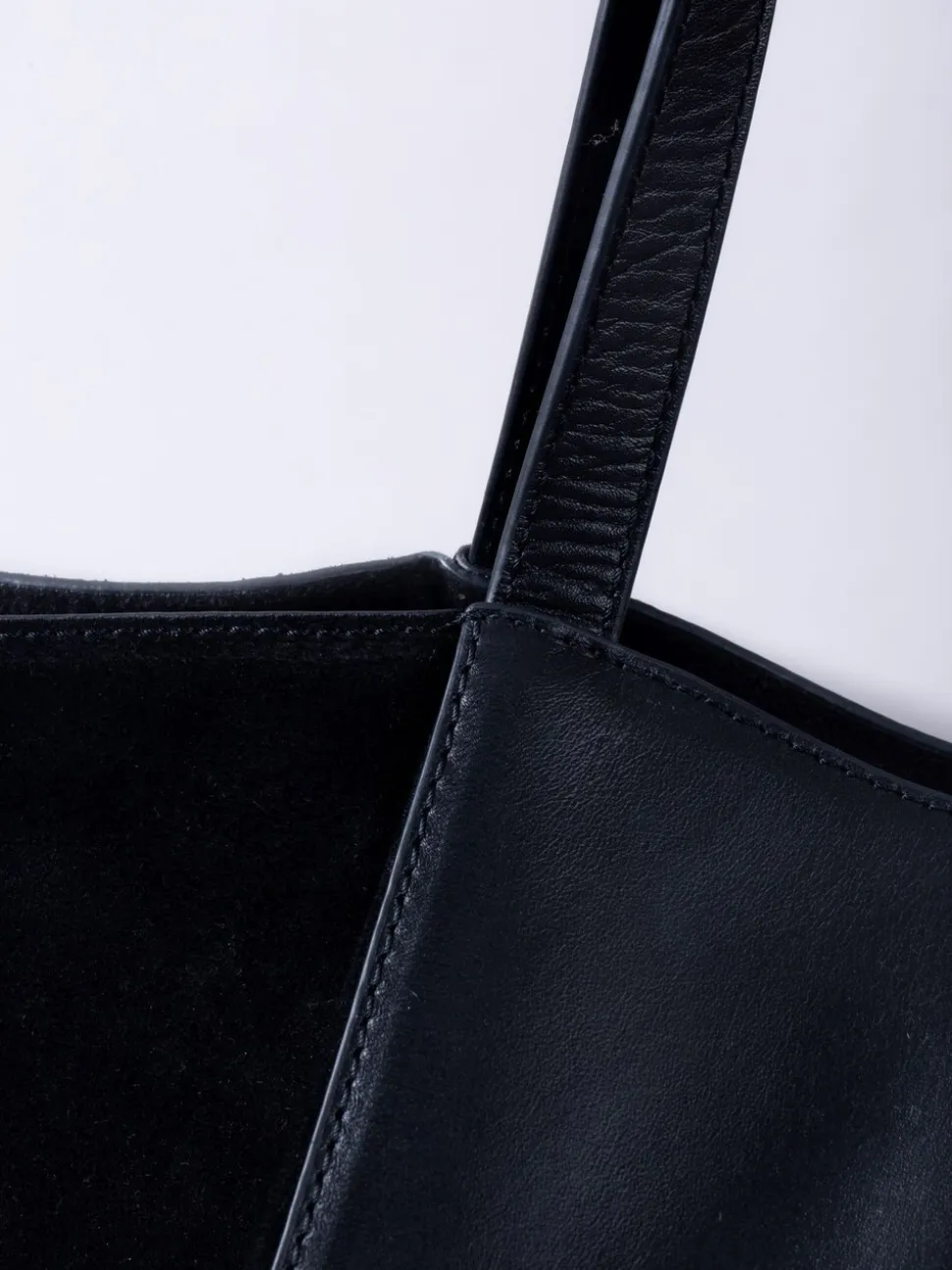 Lakeland Leather Sac fourre-tout en daim et cuir « Herdwick »