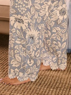 Laura Ashley Pyjama Oastbrook en coton double