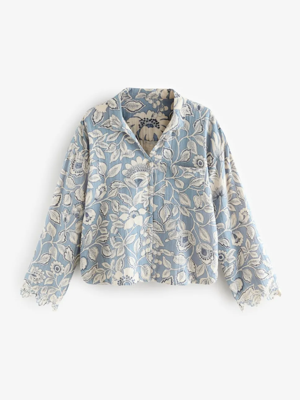 Laura Ashley Pyjama Oastbrook en coton double
