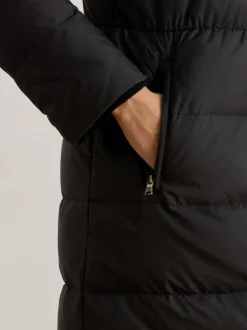 Lauren Ralph Lauren Manteau en duvet à capuche bordé de fausse fourrure