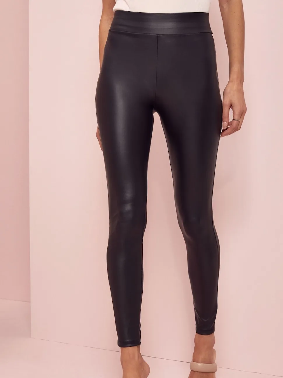 Legging Lipsy taille haute en similicuir