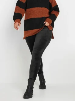 Leggings Yours Curve en velours