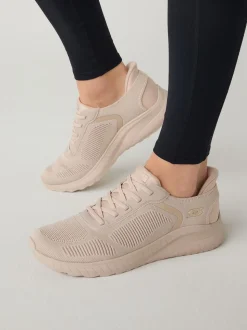 Léger naturel - Baskets Skechers BOBS Sport Squad Chaos Slip In