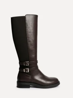 Linzi bottes hautes Fierce avec double boucle