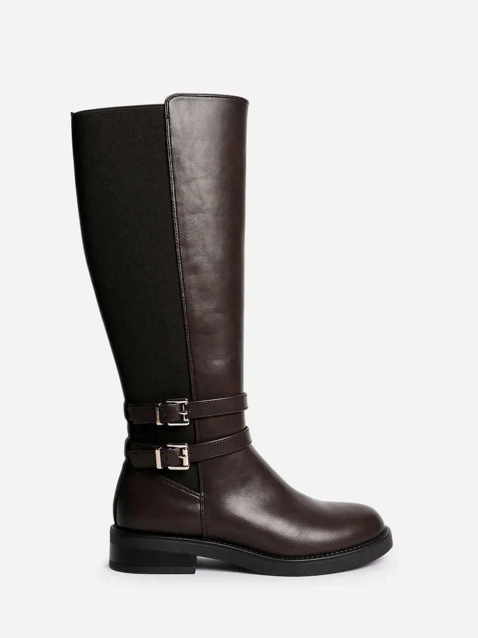 Linzi bottes hautes Fierce avec double boucle