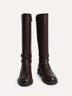 Linzi bottes hautes Fierce avec double boucle