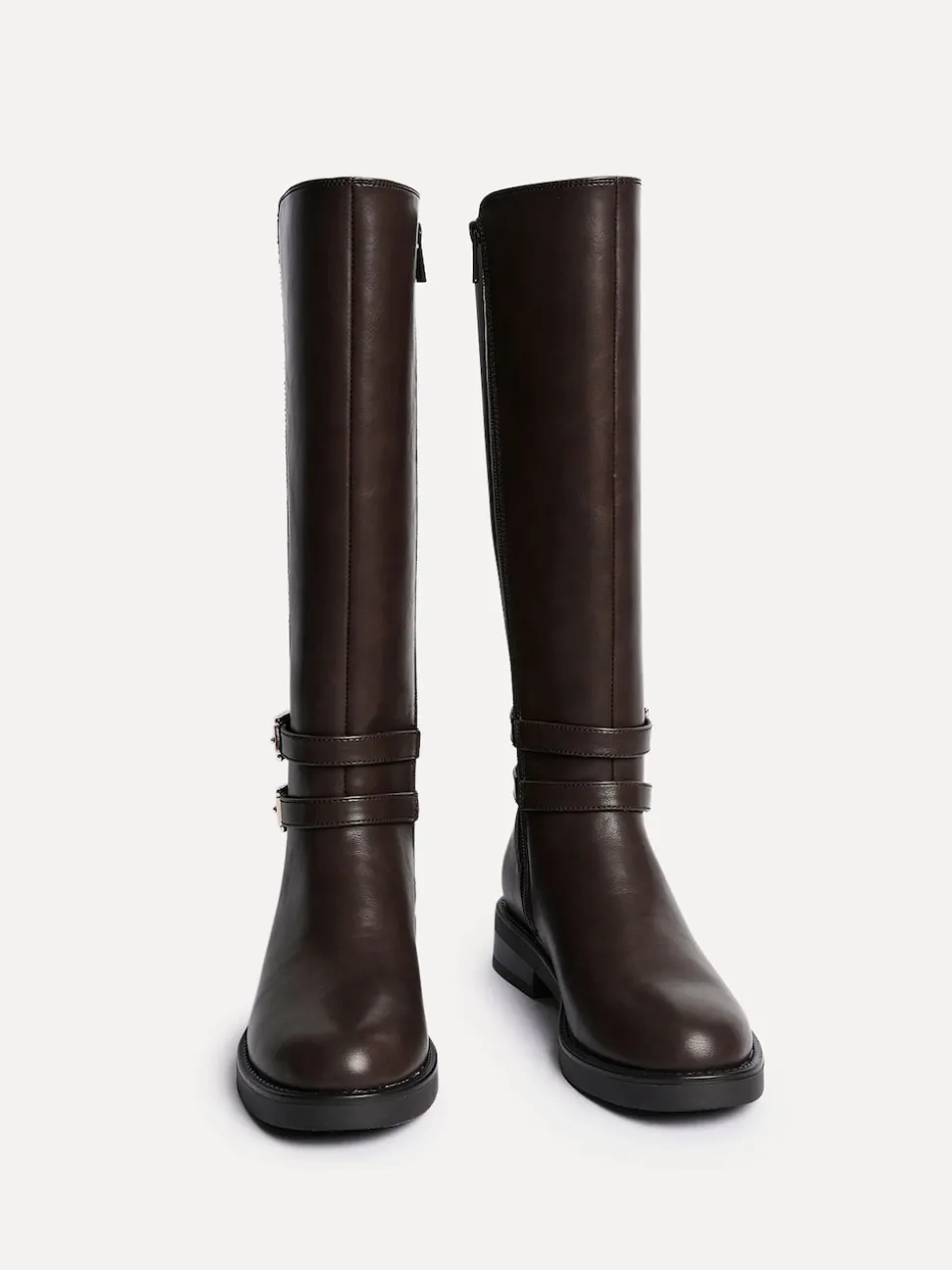 Linzi bottes hautes Fierce avec double boucle