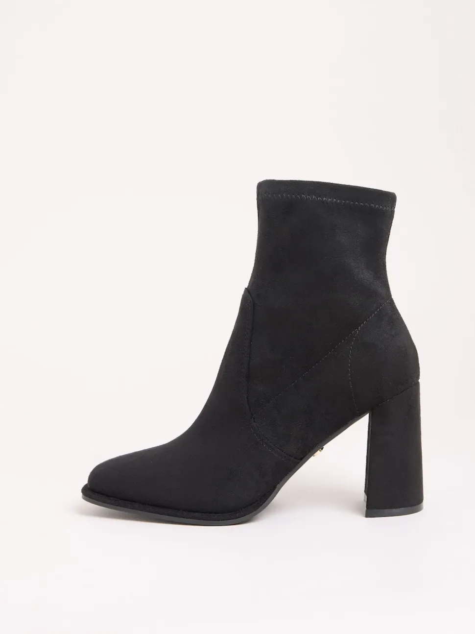 Lipsy bottes extensibles en faux daim à talon bloc