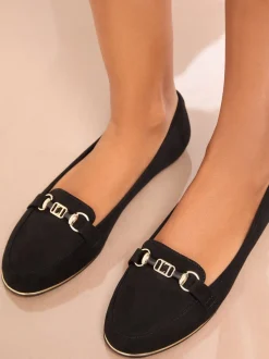 Lipsy Mocassins Snaffle en faux daim Vêtements de travail