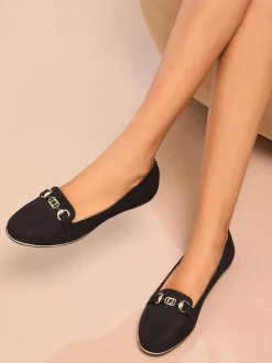 Lipsy Mocassins Snaffle en faux daim Vêtements de travail