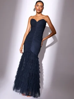 Lipsy Robe longue bandeau en maille haut de gamme