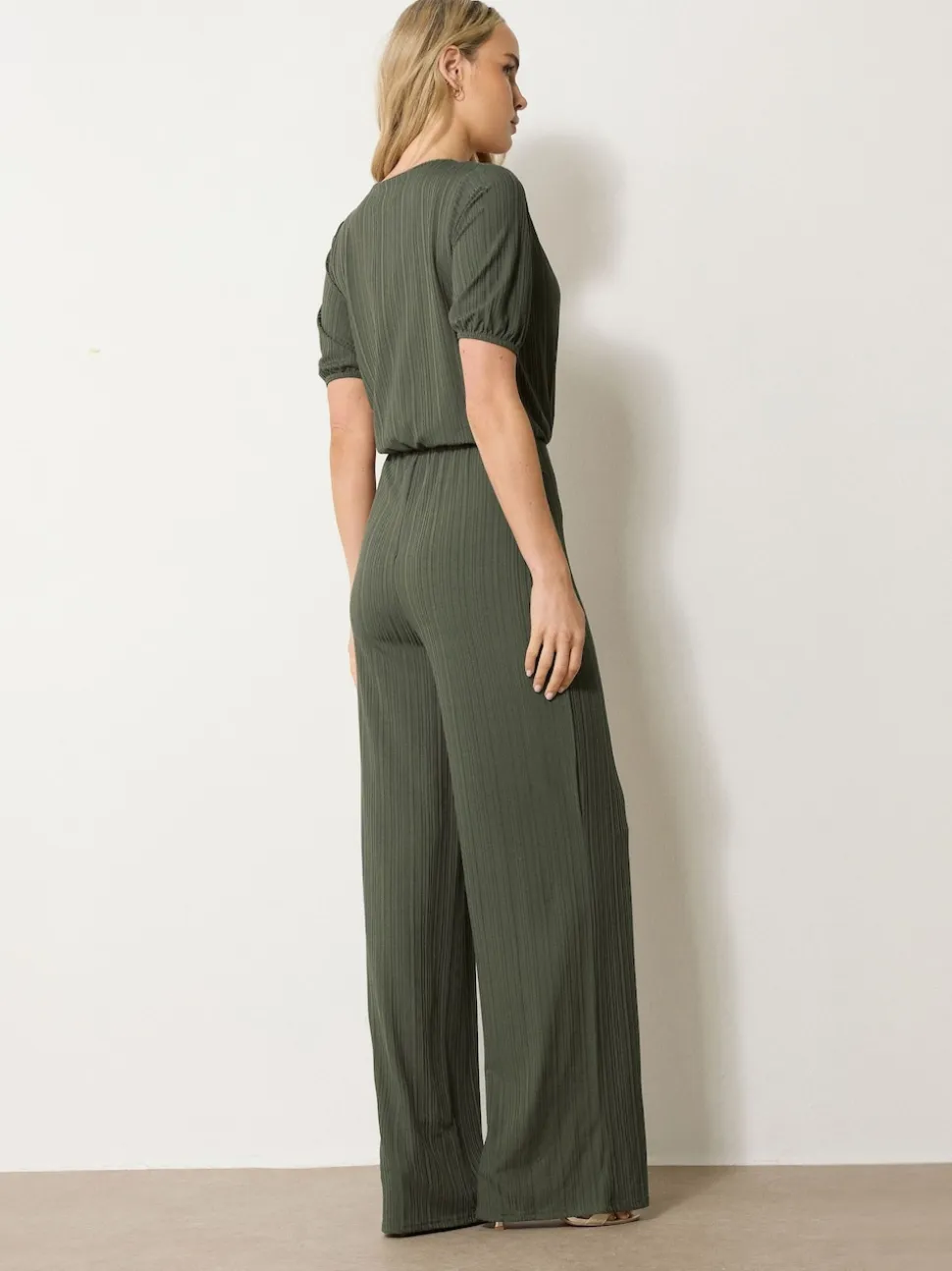 Long Tall Sally Combinaison côtelée enveloppante