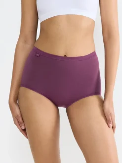 Lot de 3 caleçons Sloggi Basic+ Maxi violets