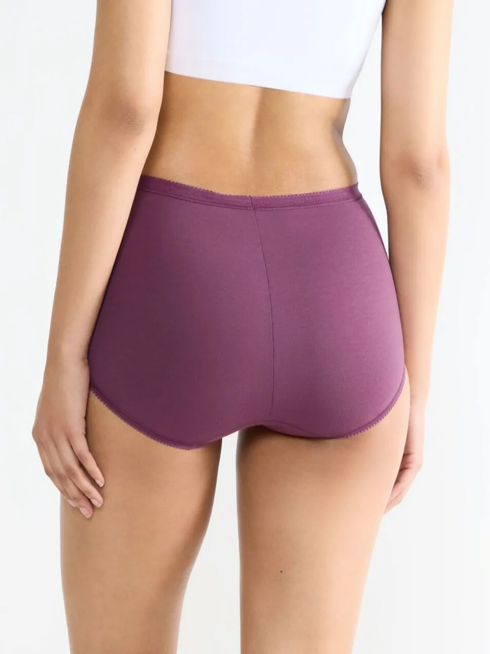 Lot de 3 caleçons Sloggi Basic+ Maxi violets