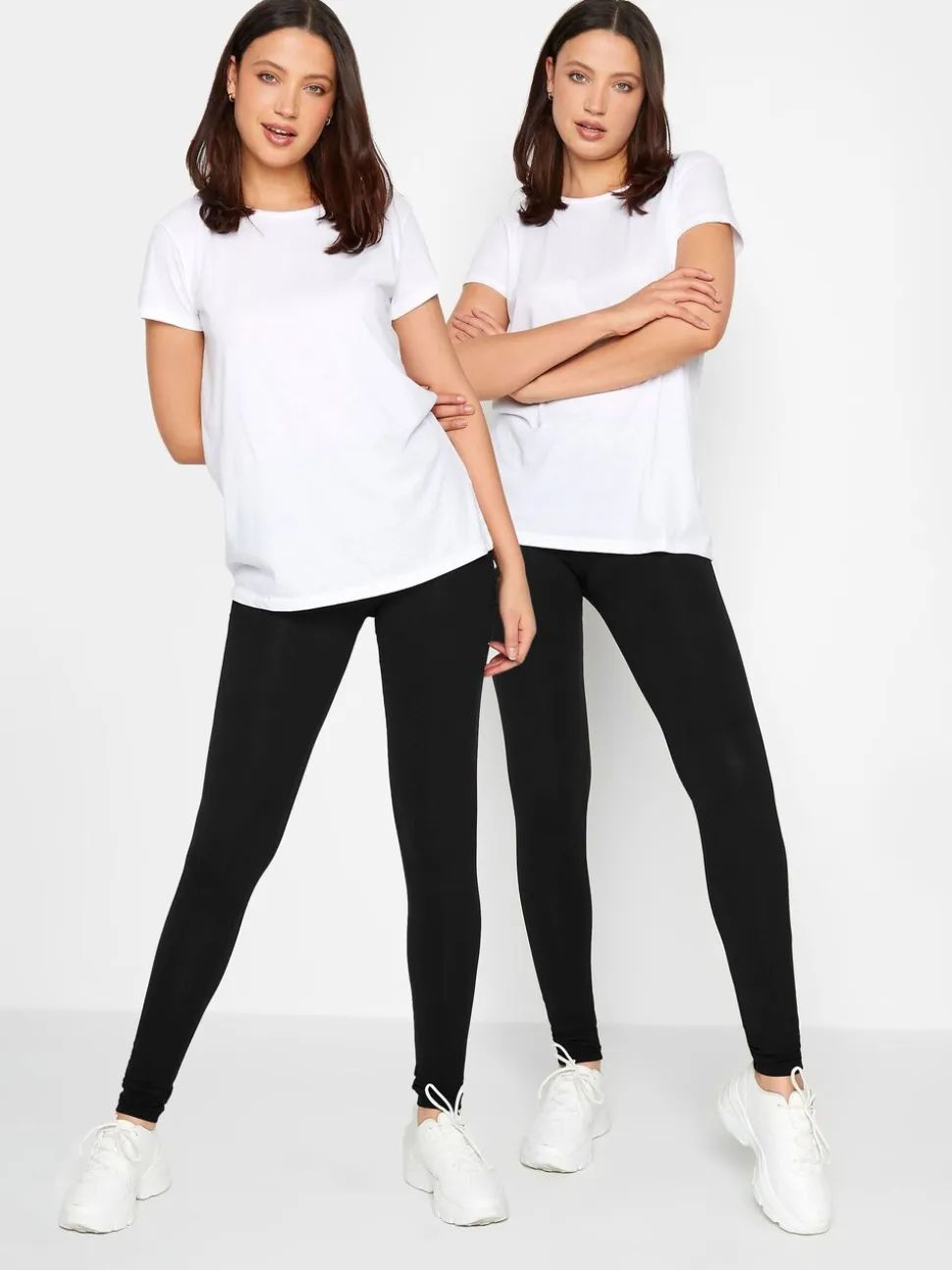 Lot de 2 leggings Long Tall Sally Stretch en coton