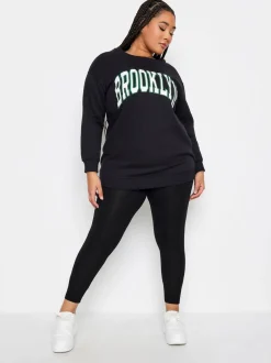 Lot de 2 leggings Yours Curve en viscose doux au toucher