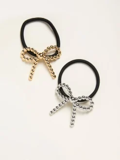Lot de 2 nœuds papillon FatFace en métal