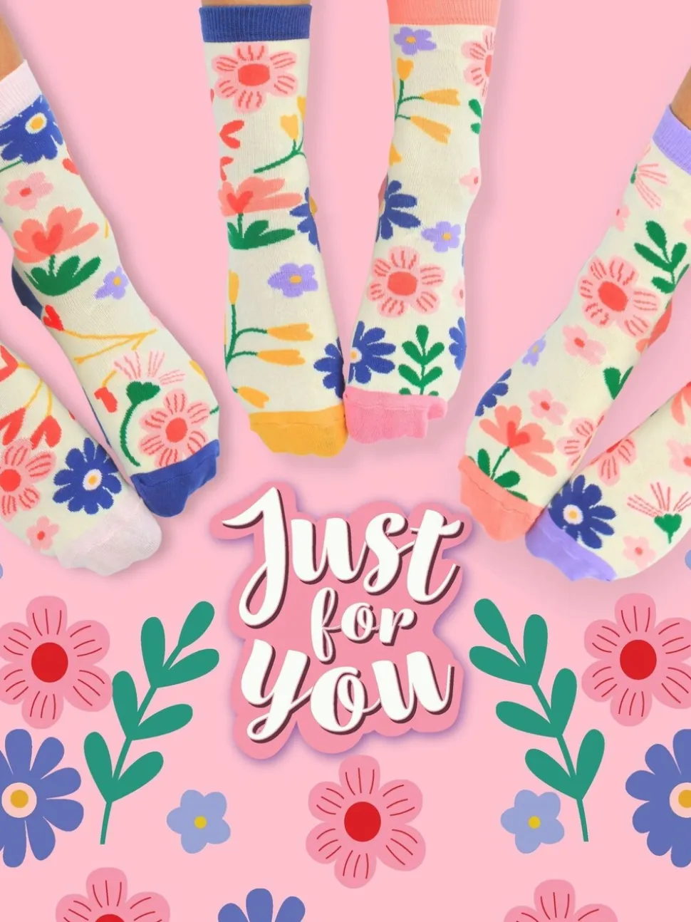 Lot de 6 paires de chaussettes United Odd Socks For You femme