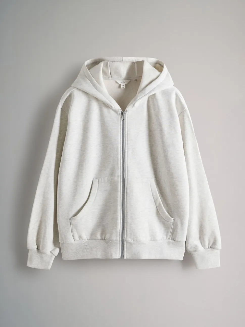 Lot de 2 sweats à capuche zippés The Set