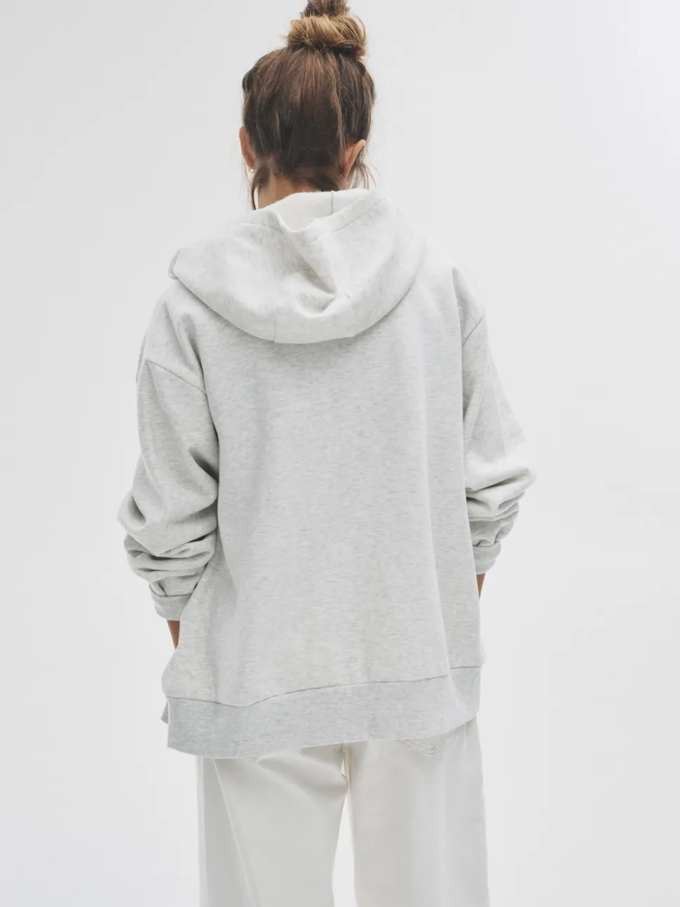 Lot de 2 sweats à capuche zippés The Set