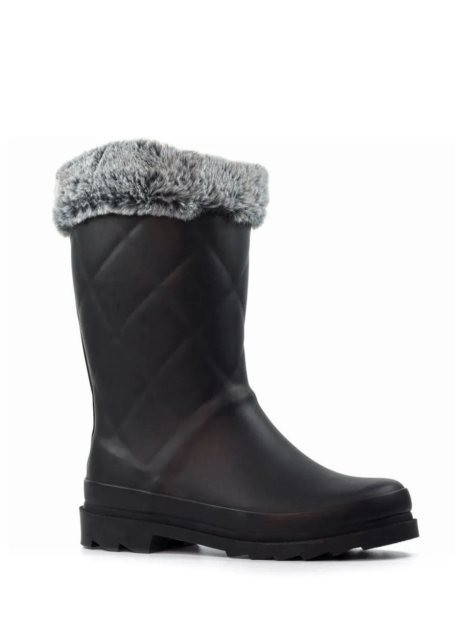 Lunar Wellingtons doublées de fausse fourrure Norvège