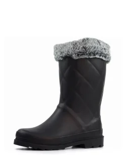 Lunar Wellingtons doublées de fausse fourrure Norvège