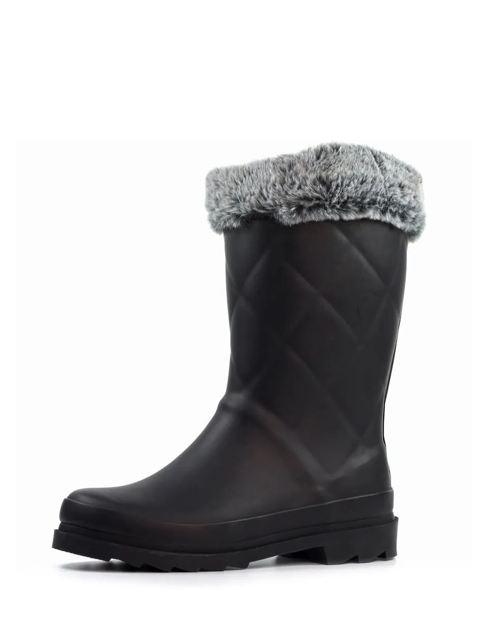 Lunar Wellingtons doublées de fausse fourrure Norvège