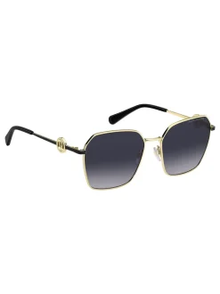 Lunettes de soleil Marc Jacobs dorées carrées