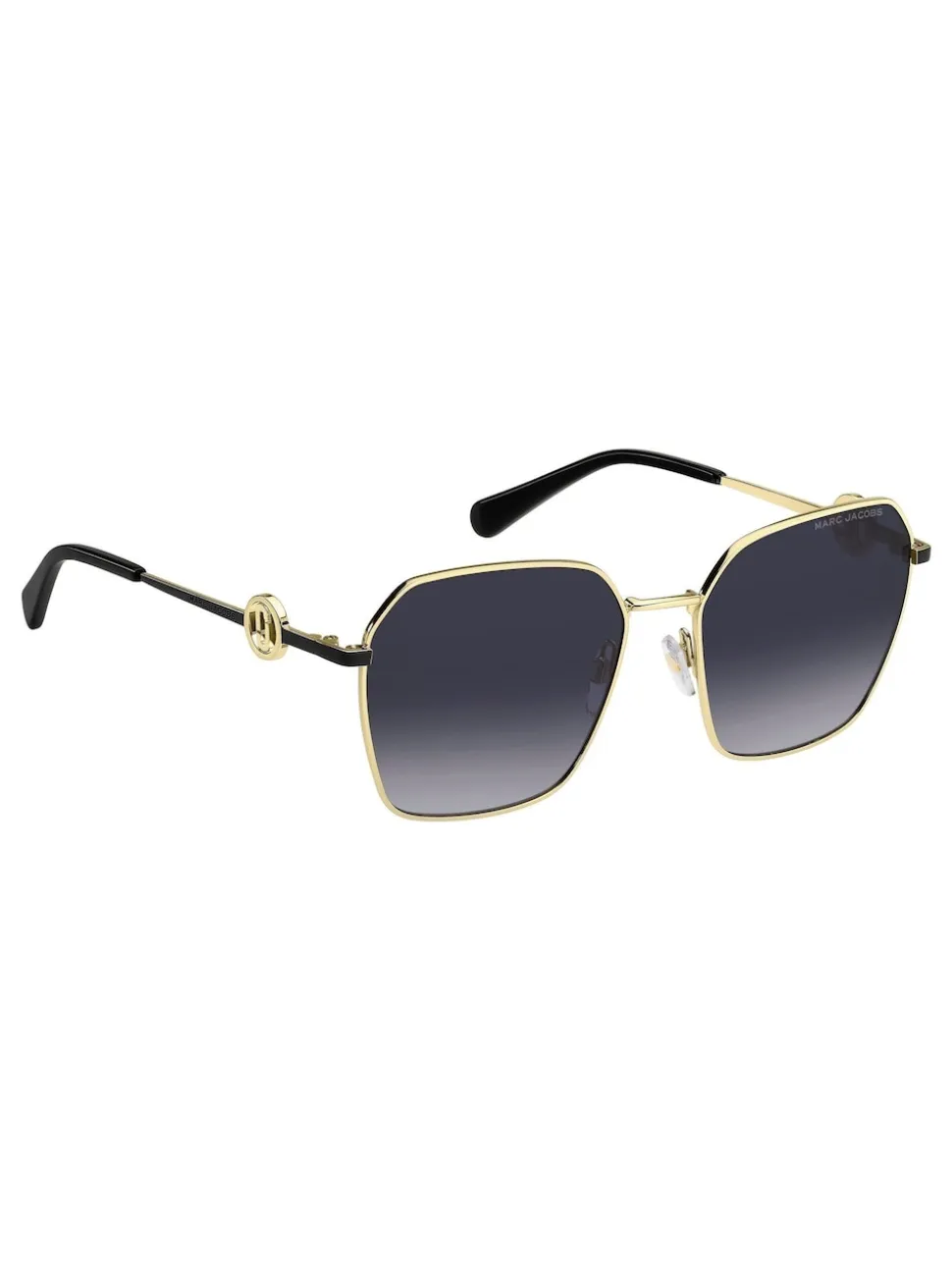 Lunettes de soleil Marc Jacobs dorées carrées