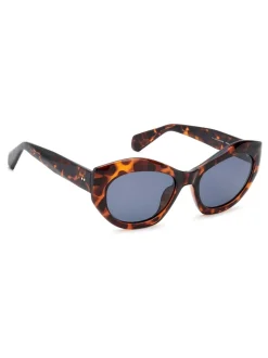 Lunettes de soleil yeux de chat Prive Revaux, couleur havane